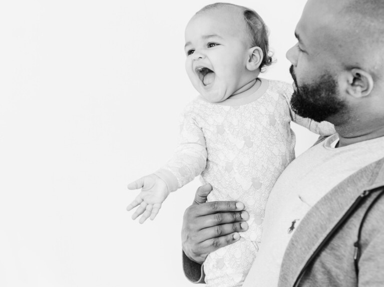 Dad with Baby